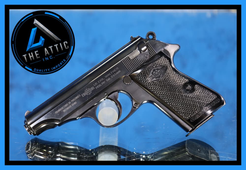 Manurhin PP 7.65 / 32 ACP Made in France C&R Eligible Walther-img-0