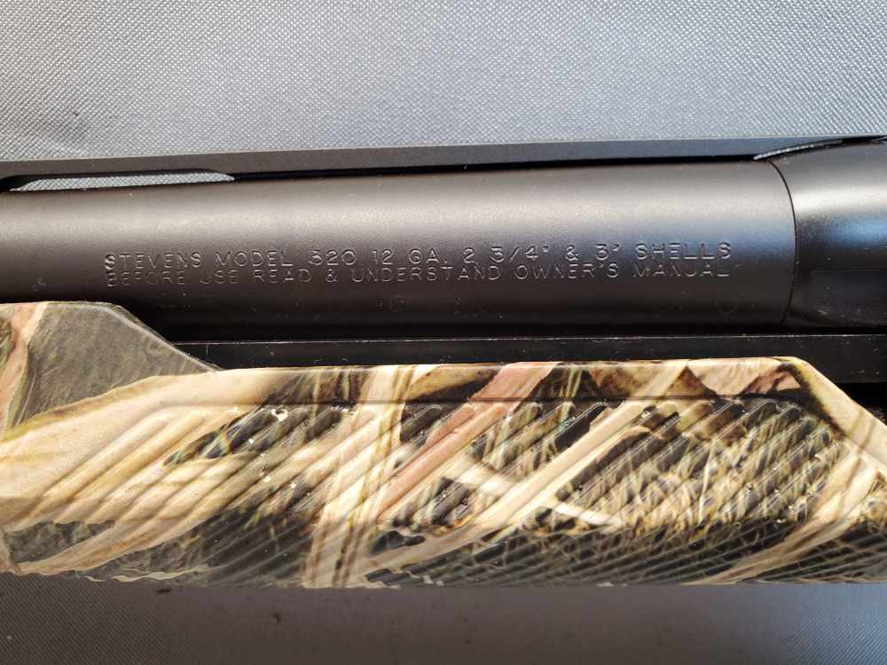 STEVENS MODEL 320 12 GAUGE 28" MOSSY OAK NO BOX-img-5
