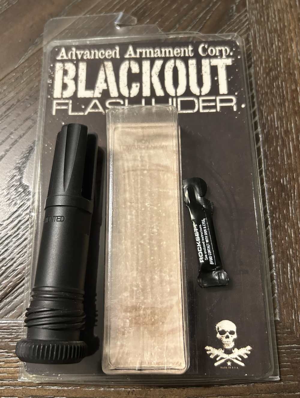 AAC SCAR-H Blackout Flash Hider New In Package 7.62mm SCAR 17s-img-0
