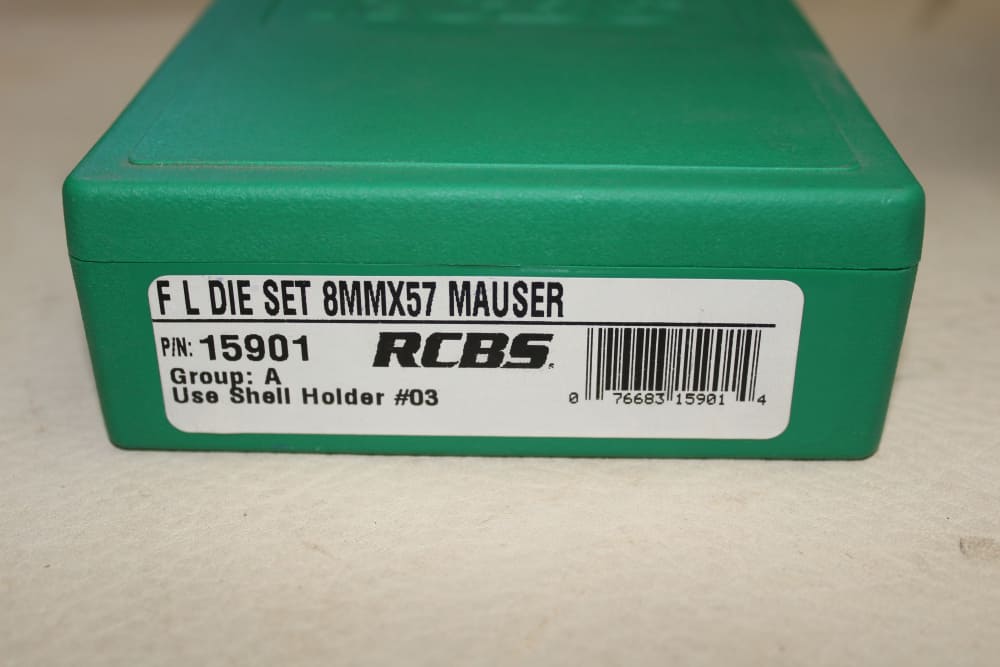 RCBS 405 win die set like new with shell holder 23608-img-0