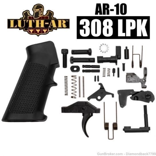 LUTH-AR LPK Lower Parts Kit 308 7.62x51 BULK PACK-img-0