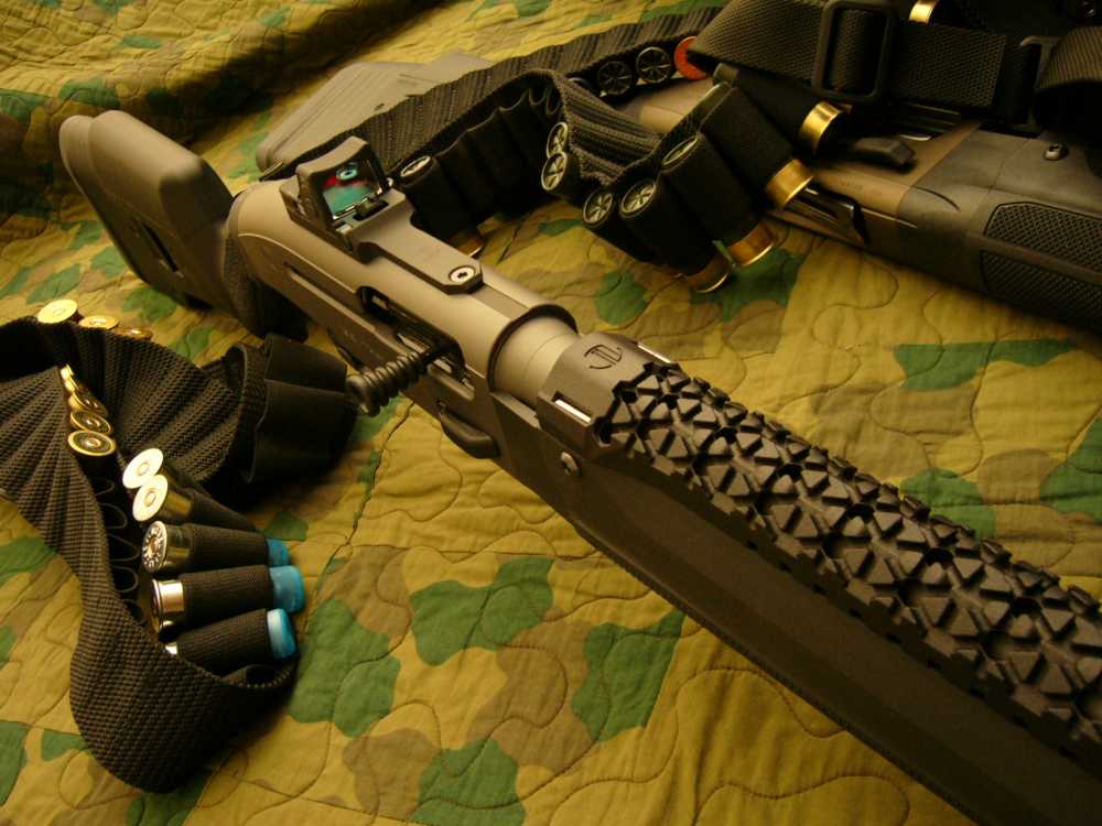 LTT LANGDON BERETTA 1301 TUNGSTEN BLACKOUT TACTICAL MOD2 TRIJICON RMR LASER-img-42