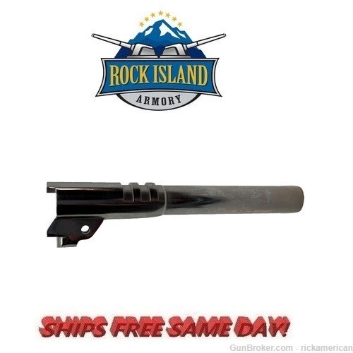 Rock Island/Armscor 5" FS 45 ACP Ramped Bushing Barrel w/o Link&Pin 4501RPN-img-0