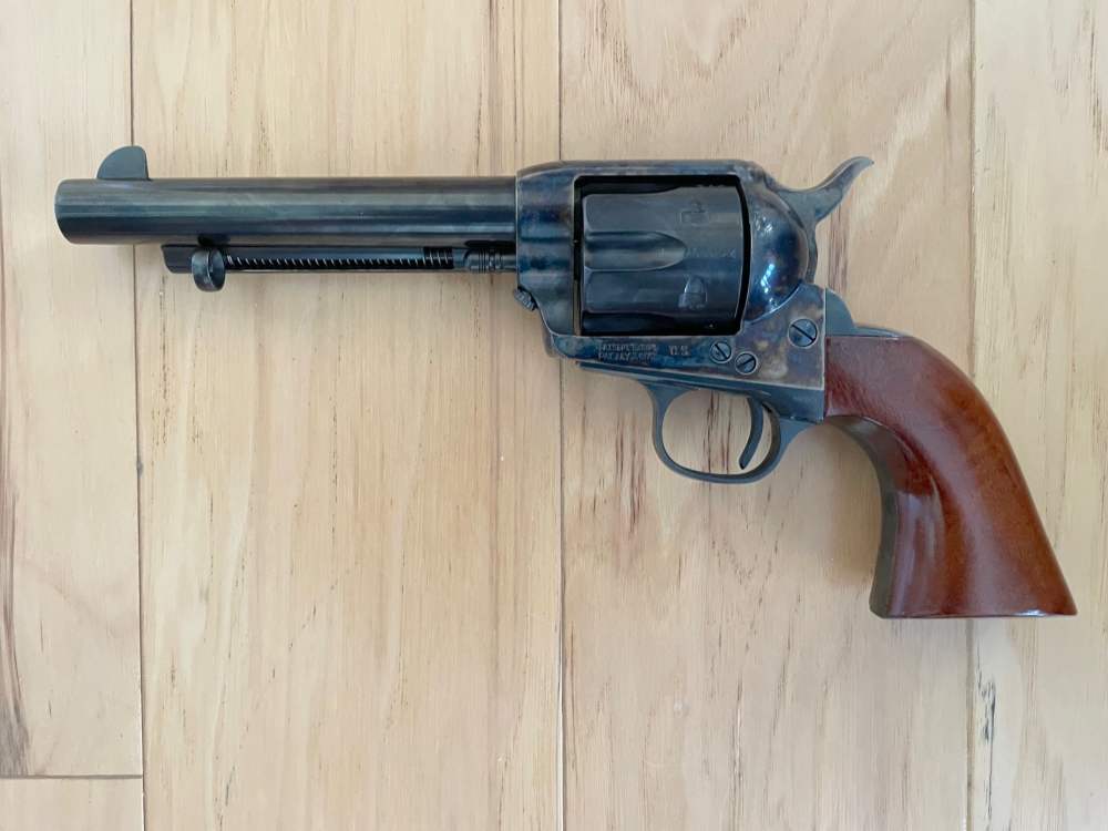 Cimarron USV Artillery Revolver .45 Colt Blued Finish-img-2