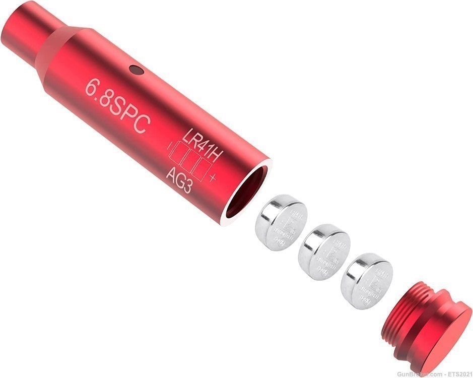 6.8 SPC bore sighter, Special Boresight with batteries-img-2