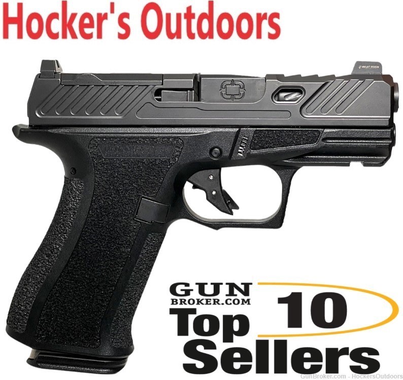Shadow Systems CR920X Elite 9mm Luger 3.14in Pistol Black SS-5012-img-0