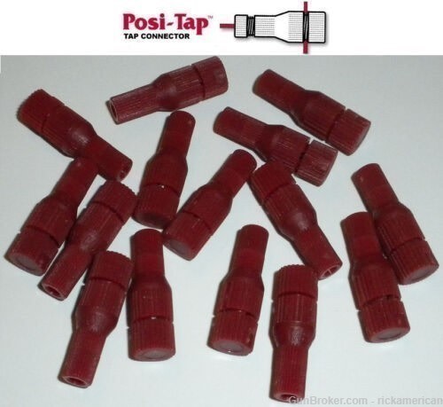 Posi-Tap Re-usable WIRE TAP (EX-110M) 20-22 Awg, 15 PACK PTA2022Mx15 NEW!-img-0