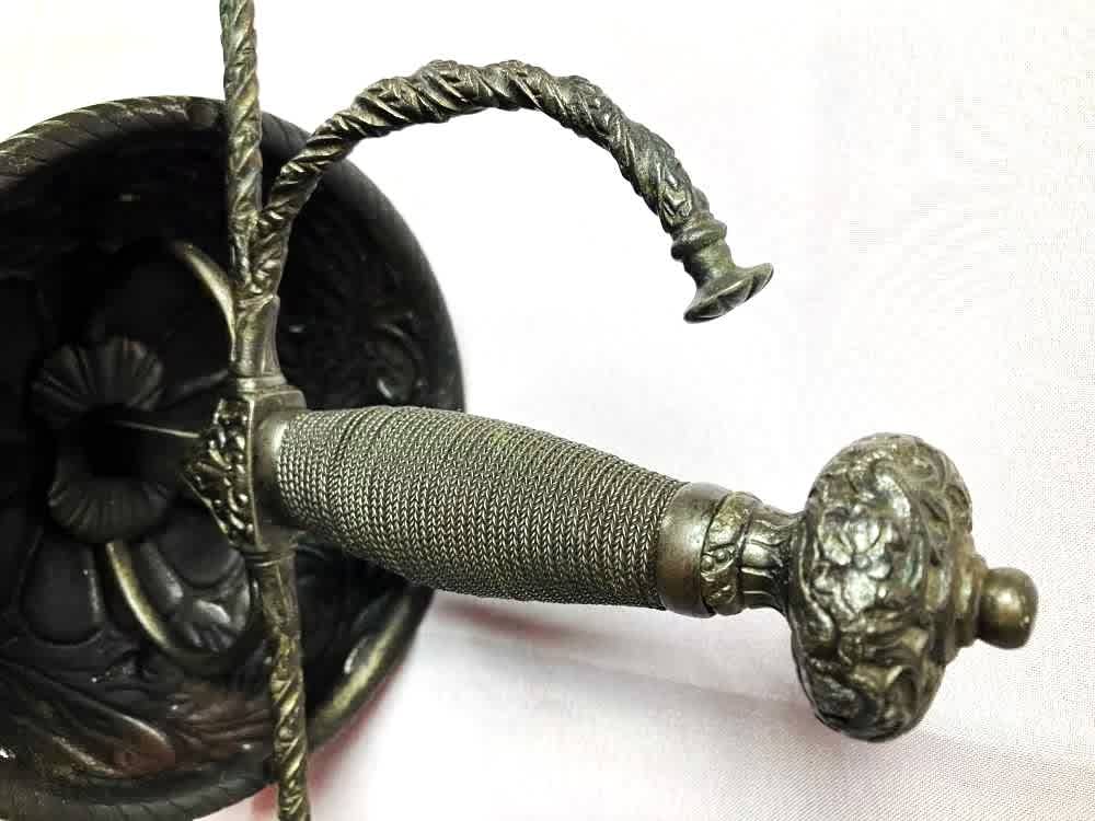 Cup Hilted Rapier 1700s Italian or Spanish-img-3