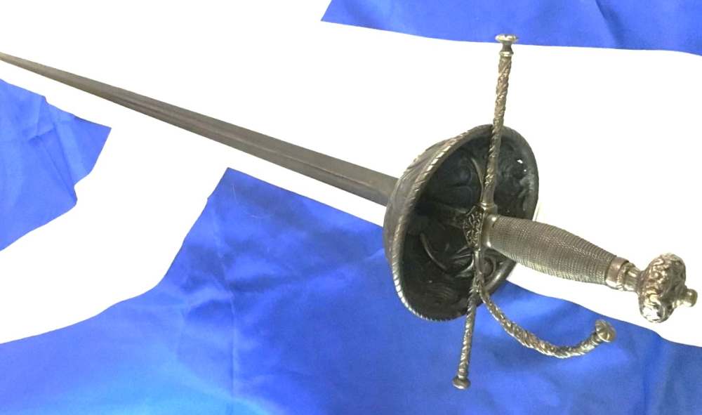 Cup Hilted Rapier 1700s Italian or Spanish-img-1