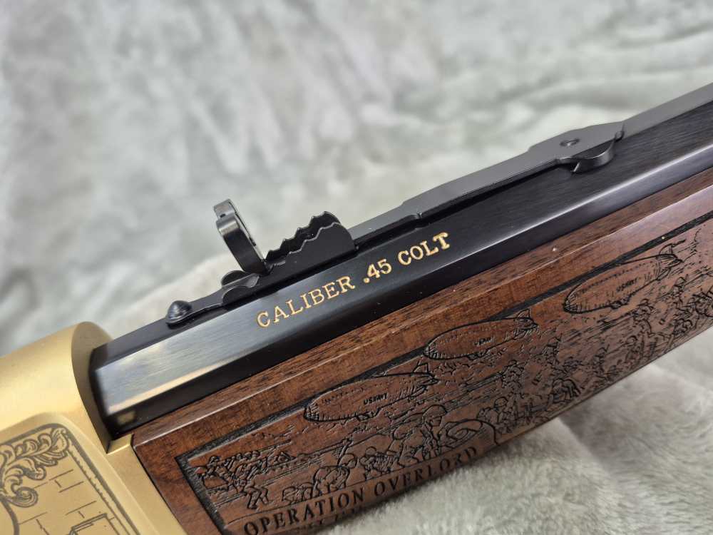Henry Big Boy WWII 75 Year .45LC Lever Action Rifle 20” Case & Box – EXCELL-img-14