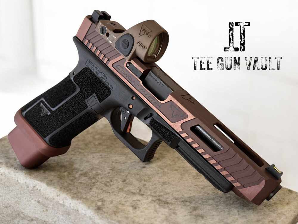 TARAN TACTICAL GLOCK 34 COPPERHEAD FINISH 9mm WITH TRIJICON SRO-img-0