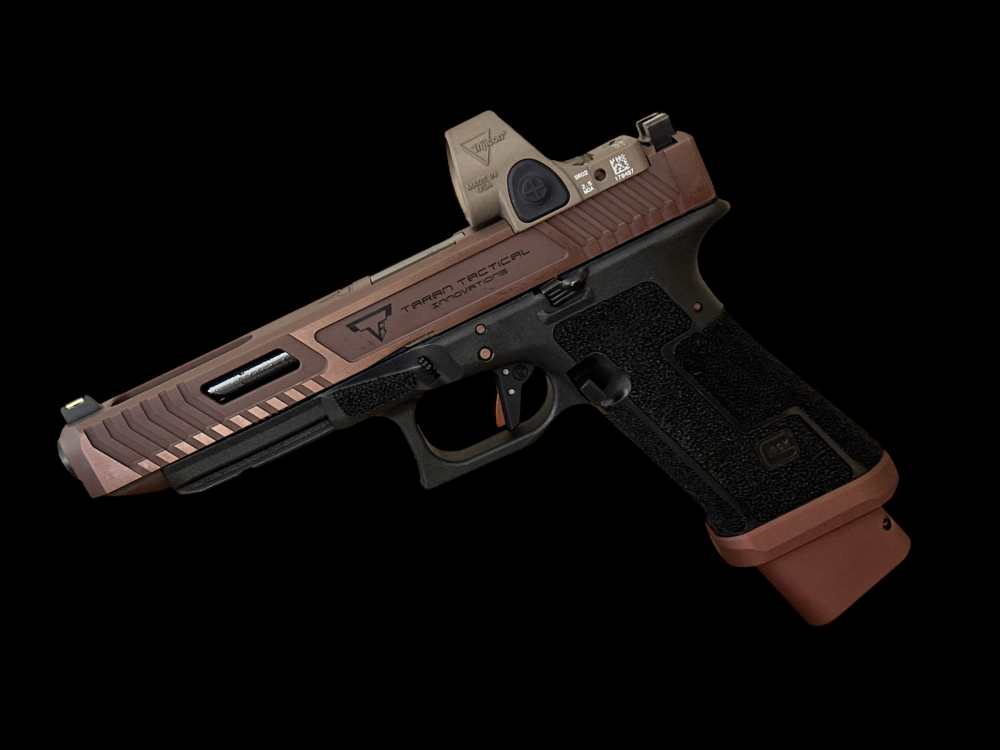 TARAN TACTICAL GLOCK 34 COPPERHEAD FINISH 9mm WITH TRIJICON SRO-img-5