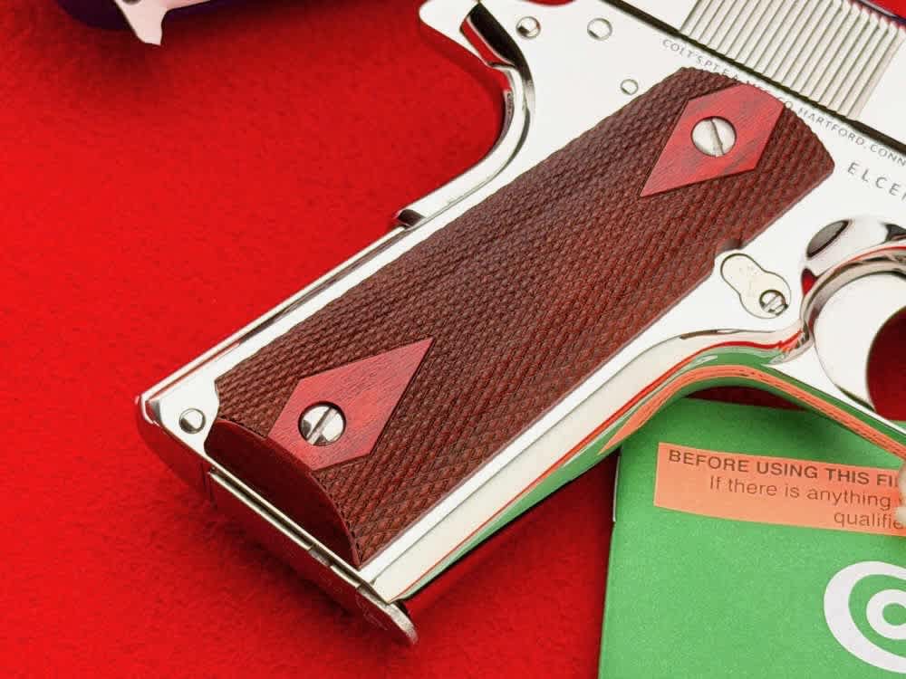 Colt Custom Government 1911 5" Bright Stainless.38 Super w/ Box-img-11