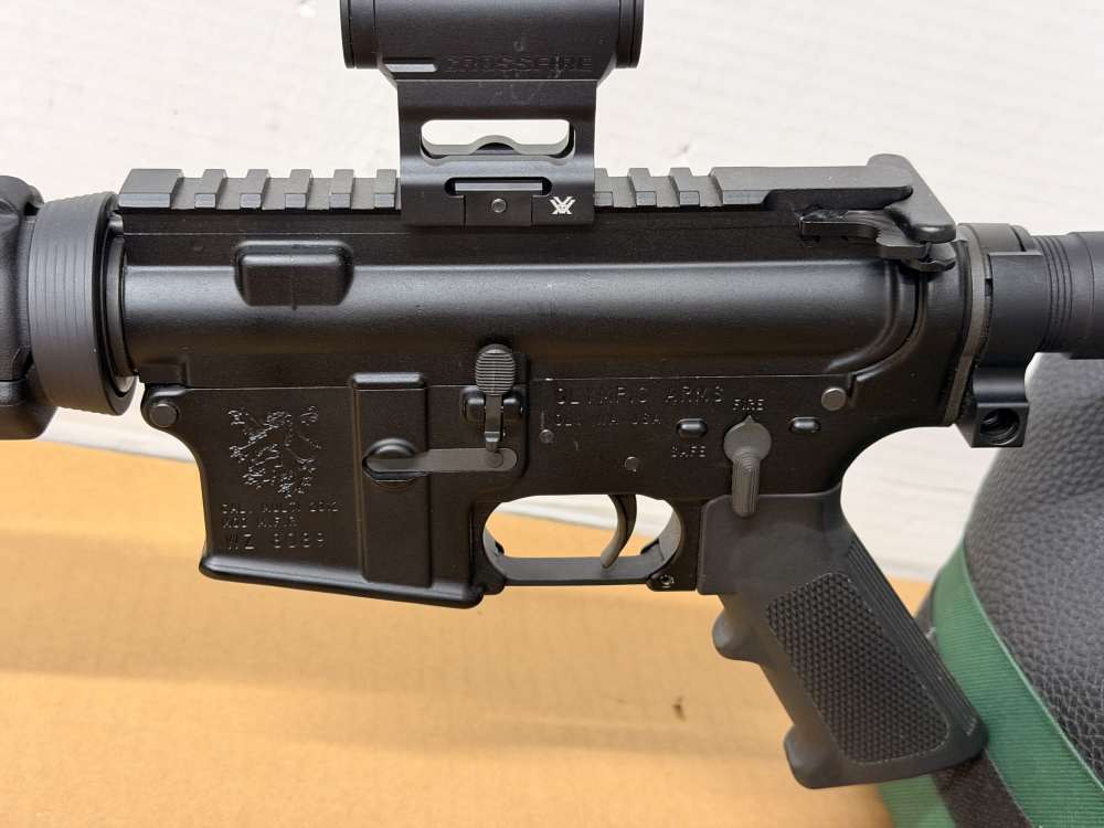 Olympic Arms M.F.R. AR-15 5.56 NATO Rifle w/ Vortex Crossfire Red Dot-img-4