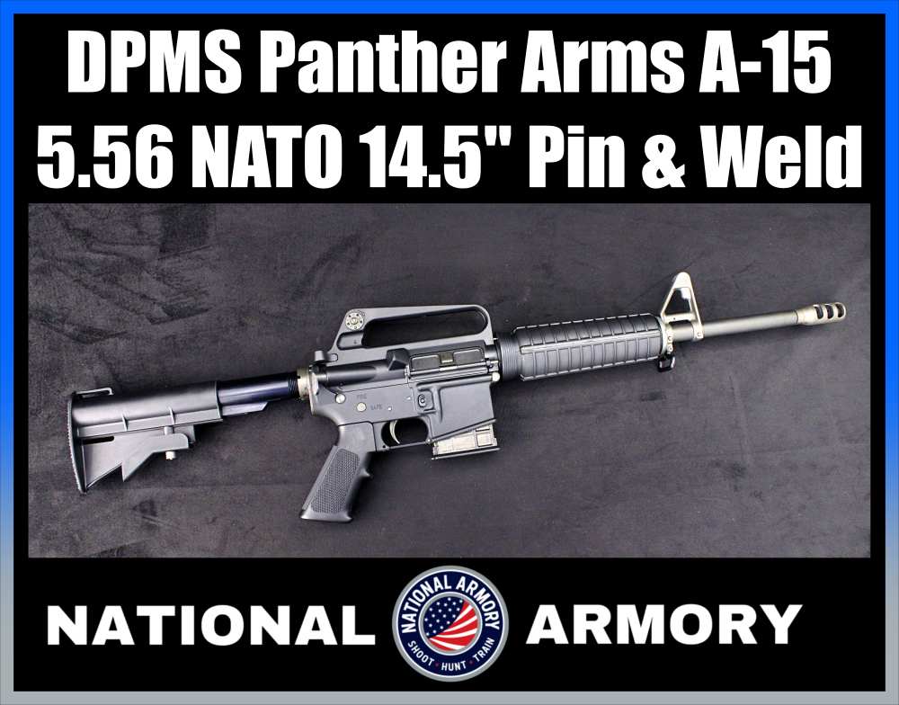 DPMS A-15 5.56 NATO 14.5" Pin & Weld AR-15-img-0