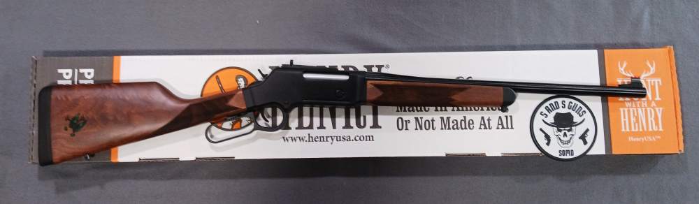 HENRY H14 LONG RANGER TRACKER 308 WIN 18.5" LEVER ACTION RIFLE NEW-img-1