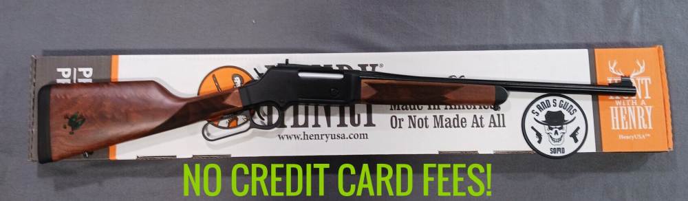 HENRY H14 LONG RANGER TRACKER 308 WIN 18.5" LEVER ACTION RIFLE NEW-img-0