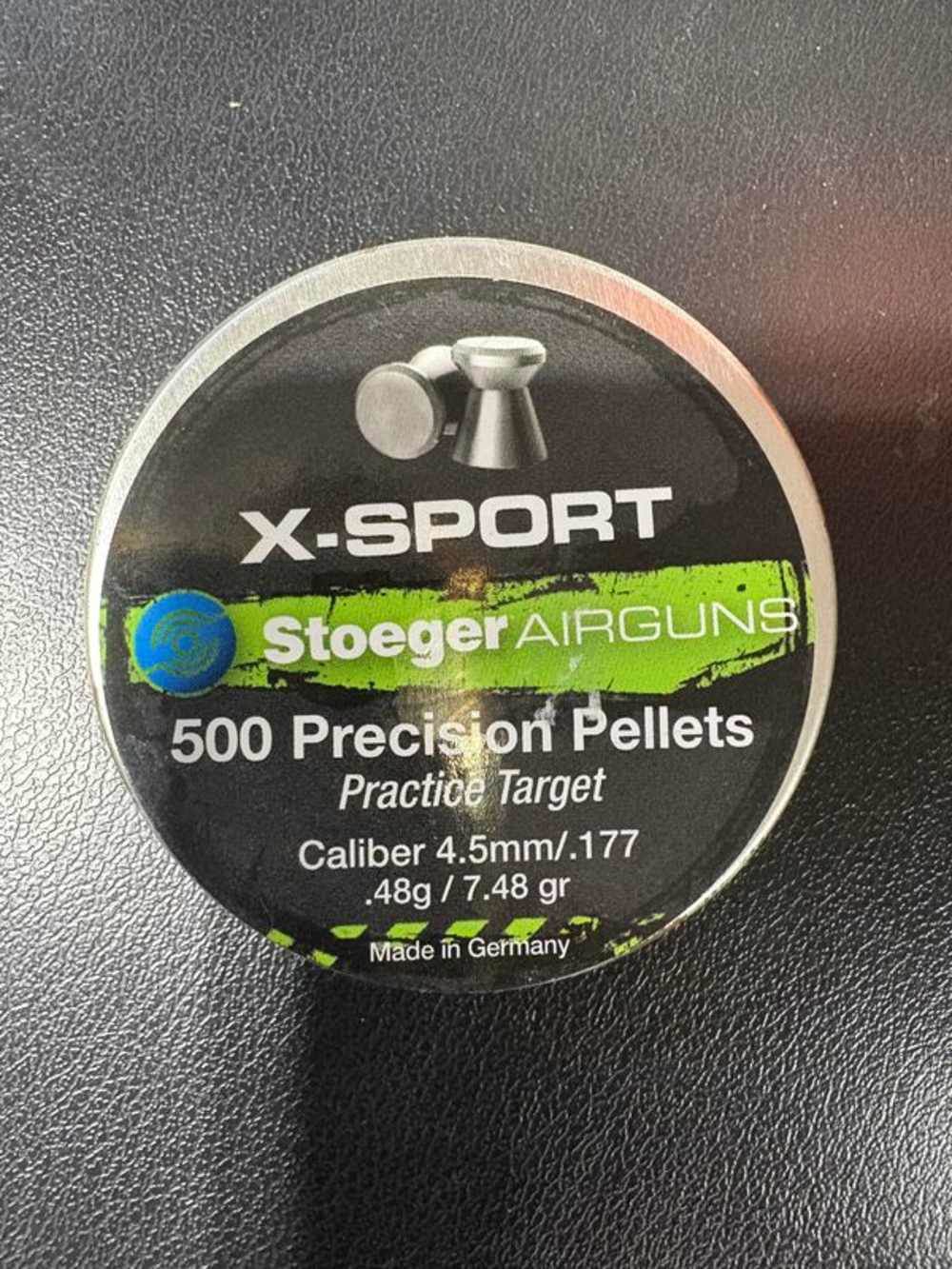 Stoeger X-Sport Pellets  4.5 mm Sport Head Diabolos 500 Pcs Ammunition-img-0