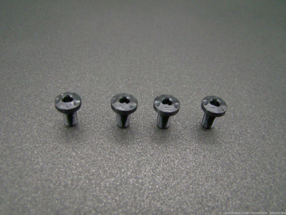 1911 .45 Black Standard grip screws Type 1-img-0