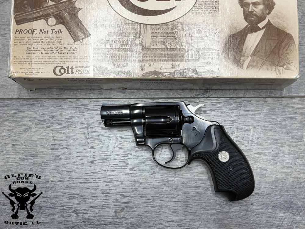 Colt Detective Special .38 SPL 2” 6RD 1993 Blued Revolver-img-0