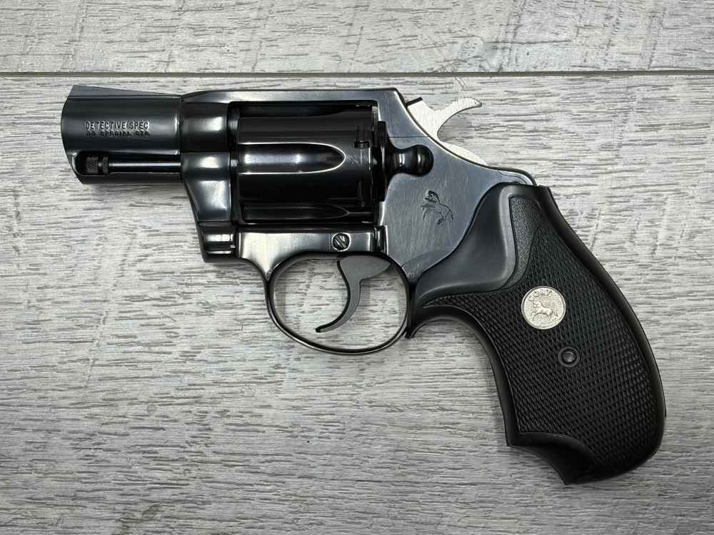 Colt Detective Special .38 SPL 2” 6RD 1993 Blued Revolver-img-1