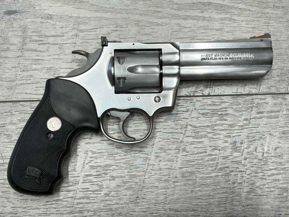 Colt King Cobra .357 MAG 4” 6RD 1995 Stainless Revolver-img-2