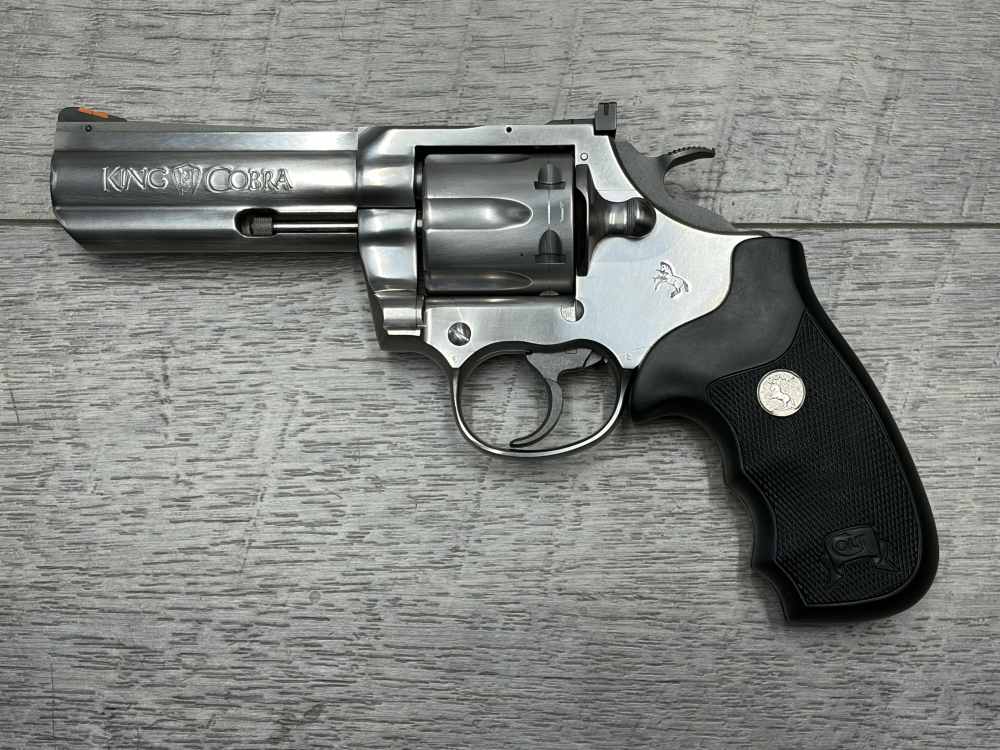 Colt King Cobra .357 MAG 4” 6RD 1995 Stainless Revolver-img-1
