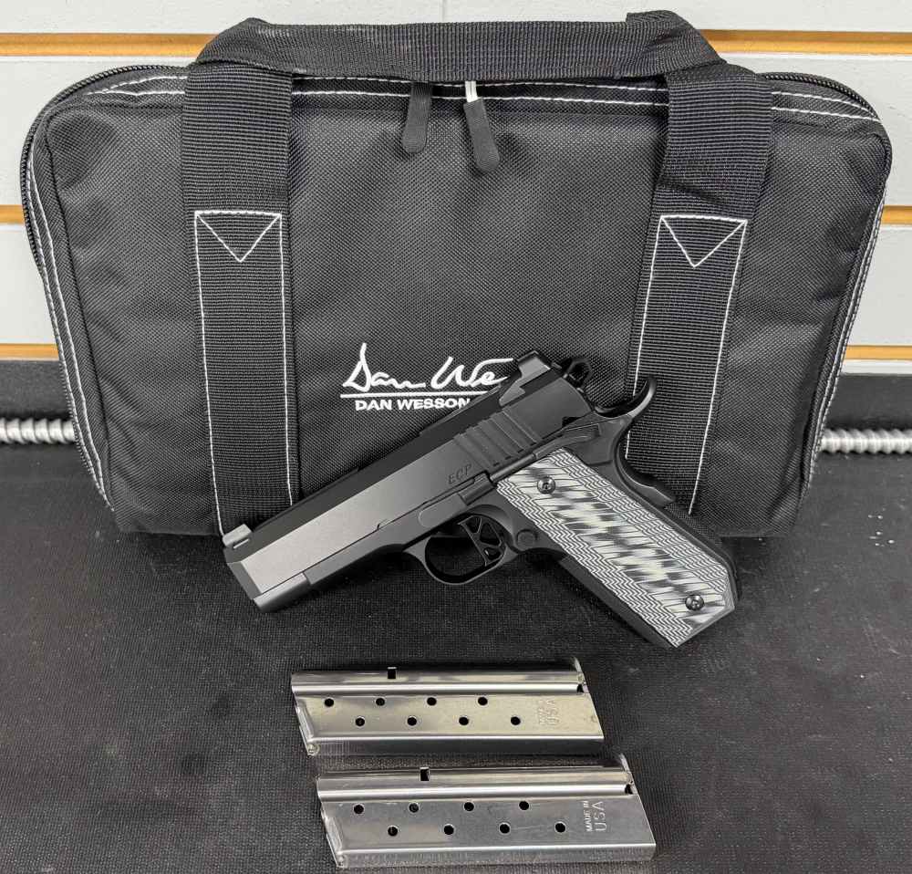 Dan Wesson ECP, 9mm, 9+1, x2 Magazines, 4"/ 7.64" OAL, OEM Soft Case-img-0