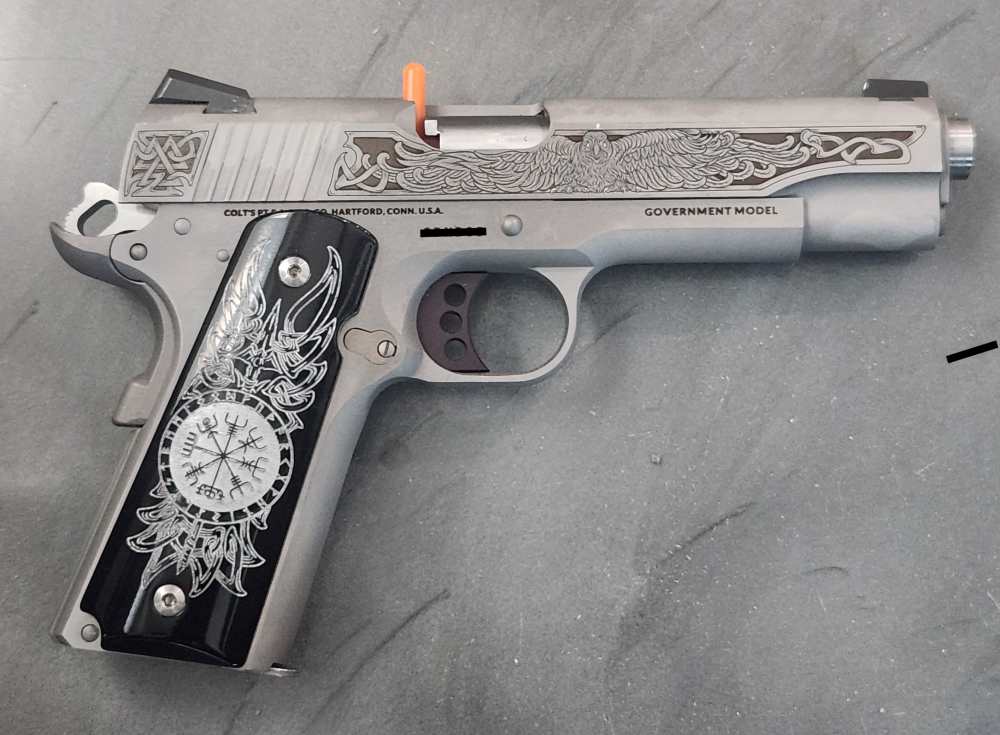 Colt Odin's Raven Delta Elite MKIV Series 80 1911 10mm 1 of 500 Talo Custom-img-1