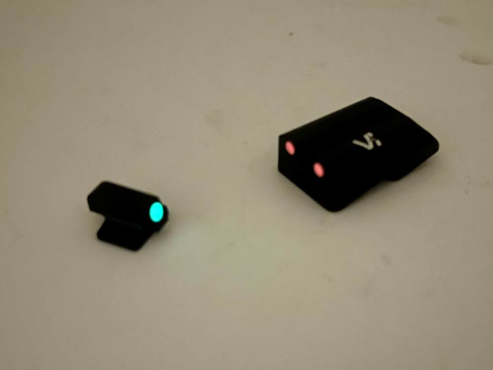 VI Steel 1911 Night Sights Novak Front Sight Rear-img-5