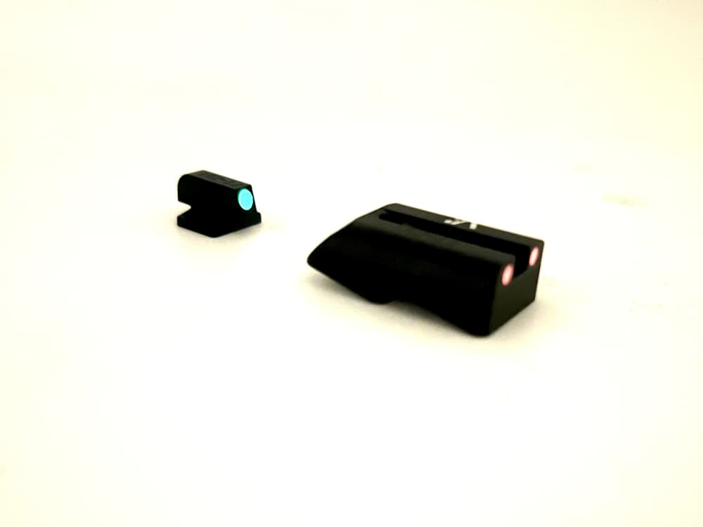 VI Steel 1911 Night Sights Novak Front Sight Rear-img-4