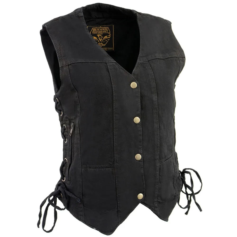Milwaukee Leather MDL4020 Women's Concealment Vest, Large-img-8