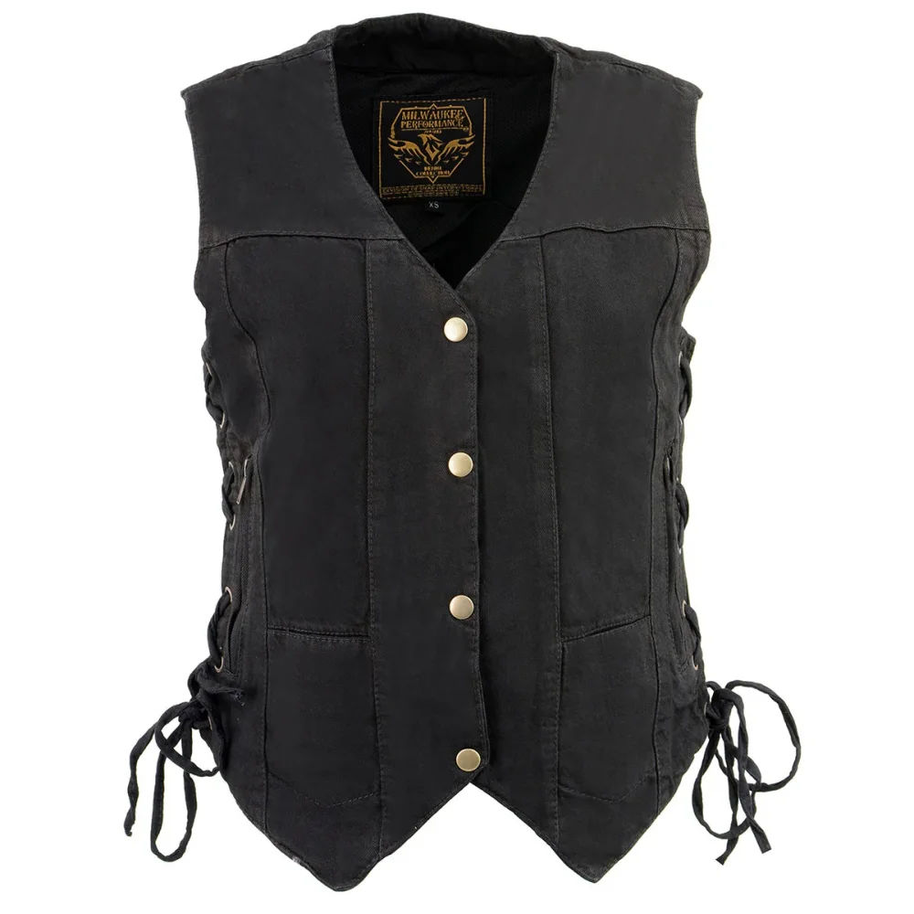 Milwaukee Leather MDL4020 Women's Concealment Vest, Large-img-5