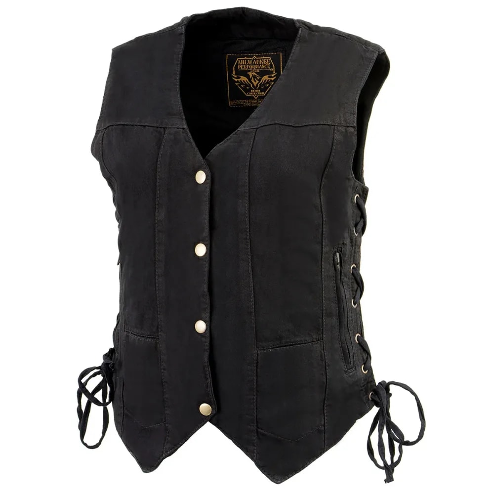 Milwaukee Leather MDL4020 Women's Concealment Vest, Large-img-6