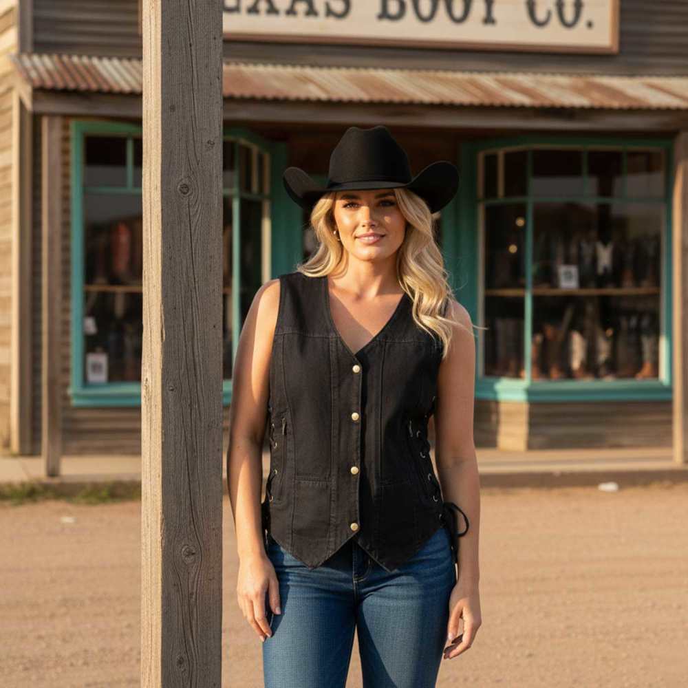 Milwaukee Leather MDL4020 Women's Concealment Vest, Large-img-14