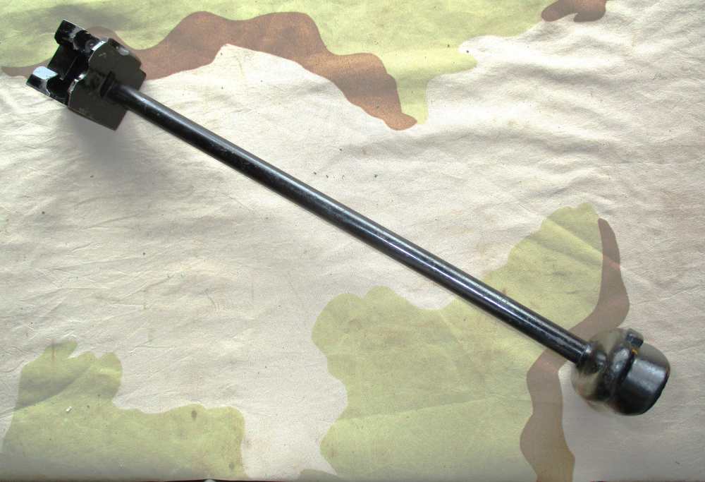 Hungarian AMD-65 Side Folding Steel Stock & Trunnion MISSING PUSH BUTTON-img-2