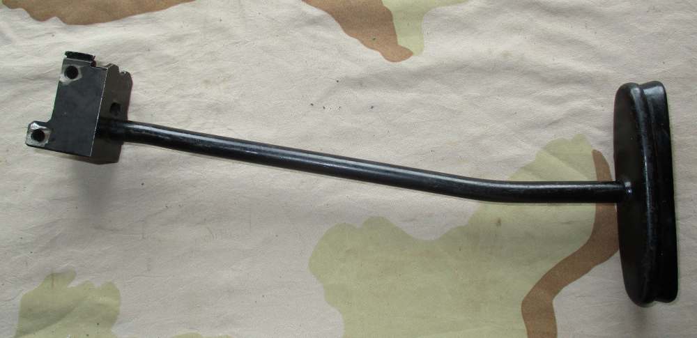 Hungarian AMD-65 Side Folding Steel Stock & Trunnion MISSING PUSH BUTTON-img-1