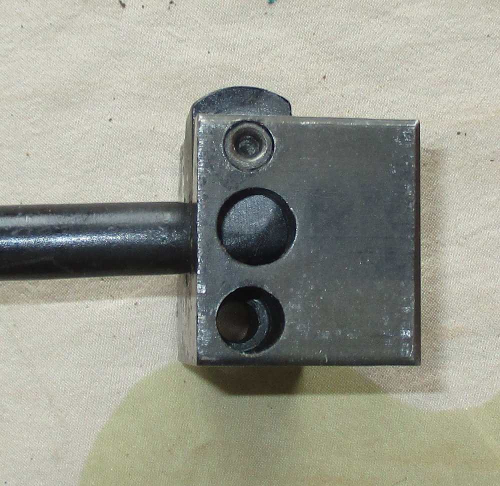 Hungarian AMD-65 Side Folding Steel Stock & Trunnion MISSING PUSH BUTTON-img-4