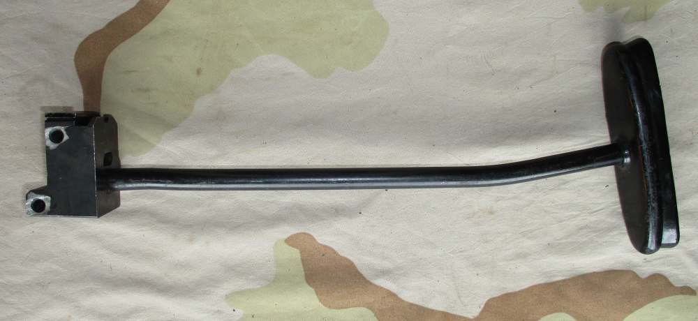 Hungarian AMD-65 Side Folding Steel Stock & Trunnion MISSING PUSH BUTTON-img-0