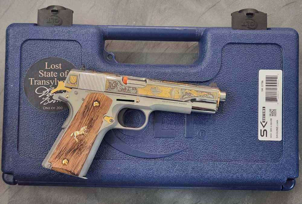 Colt 1911 Daniel Boone Lost State of Transylvania SK Custom 45acp 1 of 200-img-1