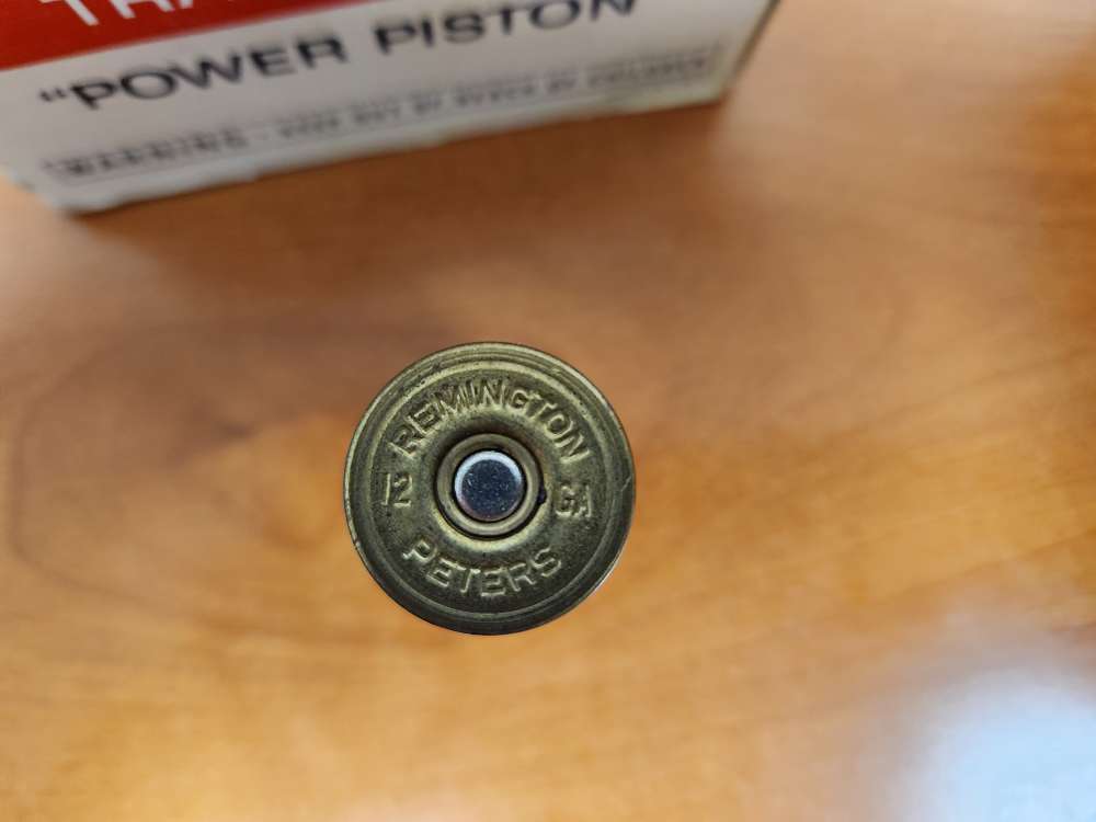 Remington-Peters Power Piston 12 GA 2 3/4in #8 All American Low Brass-img-3