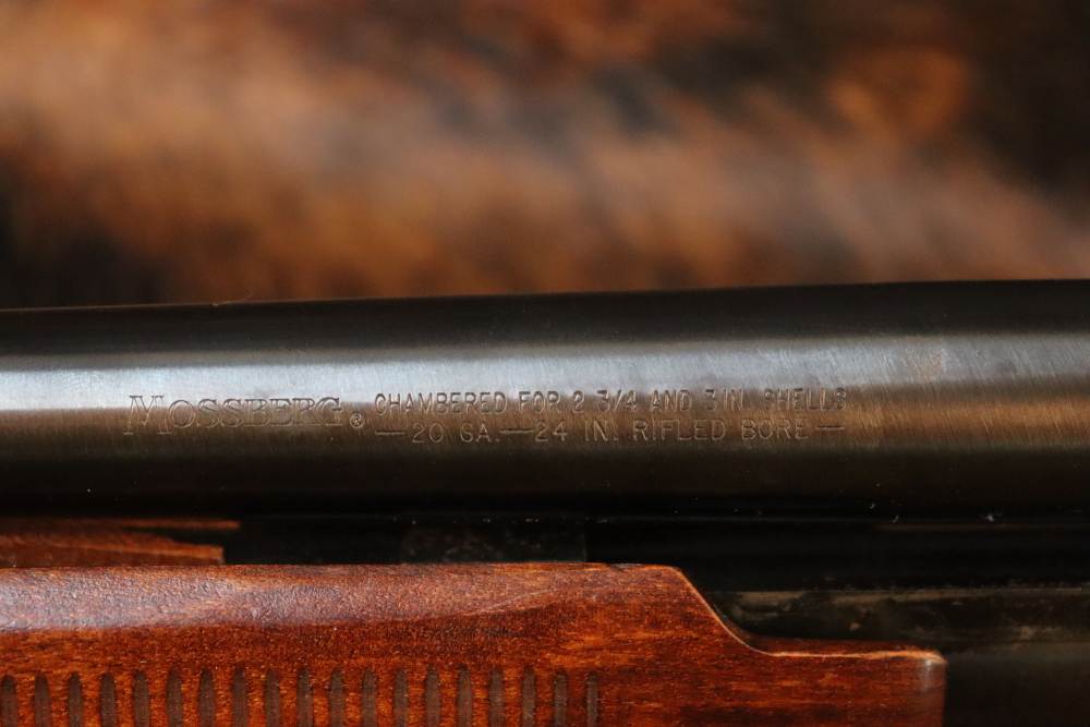 Mossberg 500CT 20ga Pump Action Shotgun w/Rifled Barrel-img-8