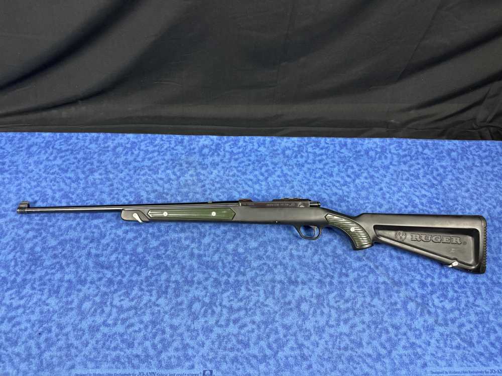 Ruger 77/22 Bolt-Action – Zytel Boat-Paddle Stock – Green Inserts *LAYAWAY*-img-5