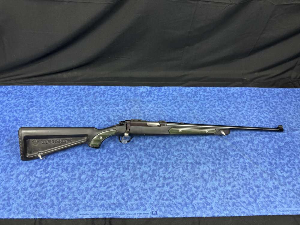 Ruger 77/22 Bolt-Action – Zytel Boat-Paddle Stock – Green Inserts *LAYAWAY*-img-30