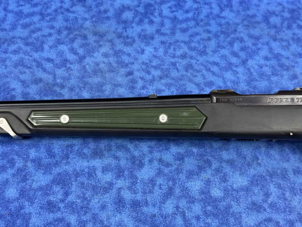 Ruger 77/22 Bolt-Action – Zytel Boat-Paddle Stock – Green Inserts *LAYAWAY*-img-12