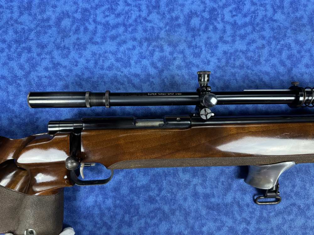 1964 Anschutz Match 54 .22 LR Target – Lyman Super Targetspot Scope LAYAWAY-img-2