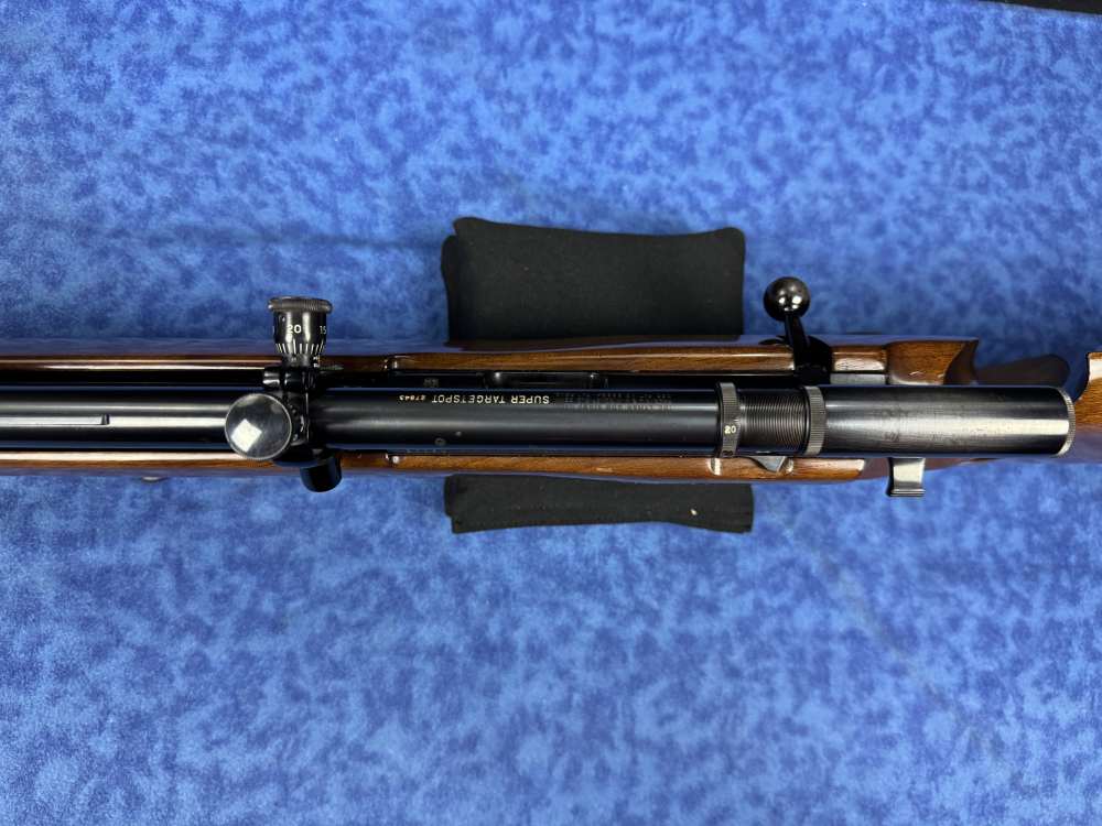 1964 Anschutz Match 54 .22 LR Target – Lyman Super Targetspot Scope LAYAWAY-img-22