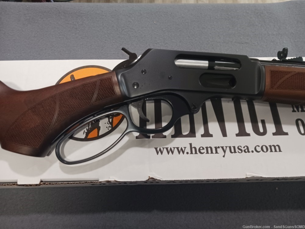 HENRY 45-70 STEEL 18.43" SIDE GATE LEVER ACTION RIFLE NEW-img-4