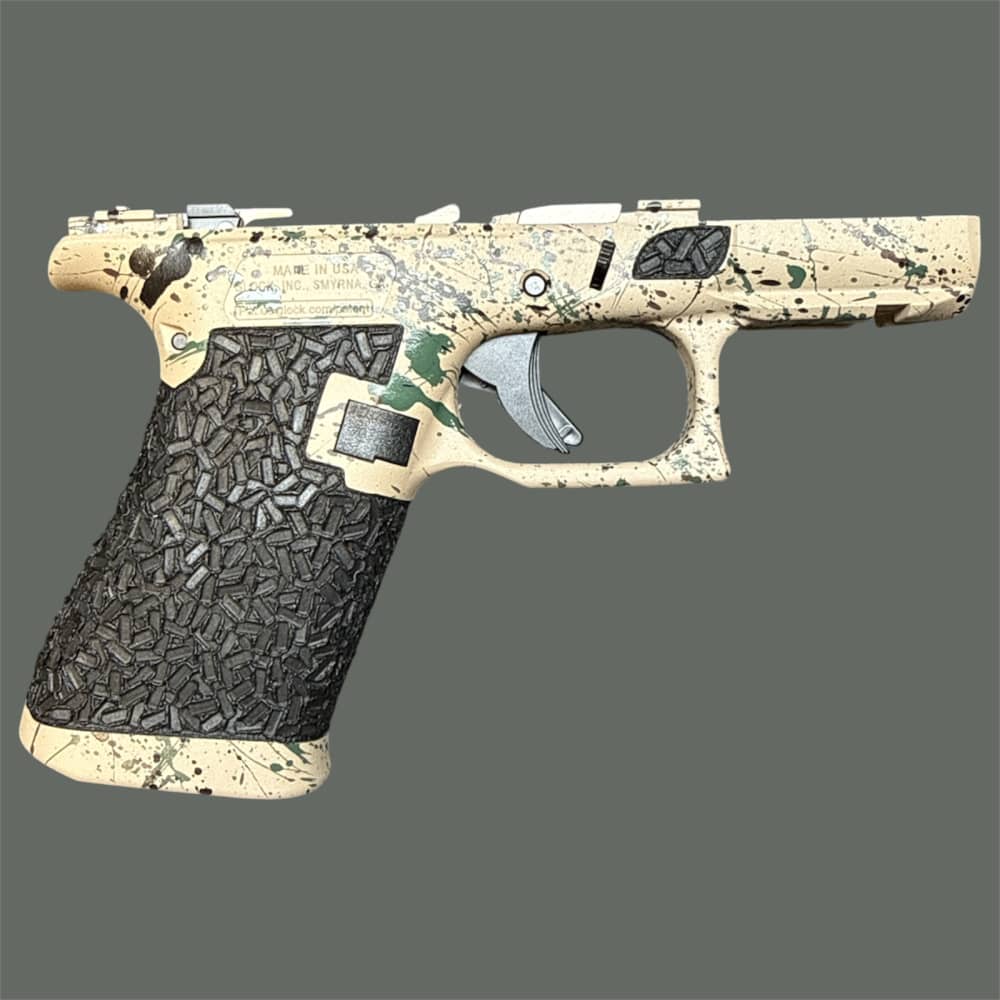 NEW Glock 43X G43X 48 43 Complete Lower MOS OEM Stippled Frame Splatte Camo-img-1