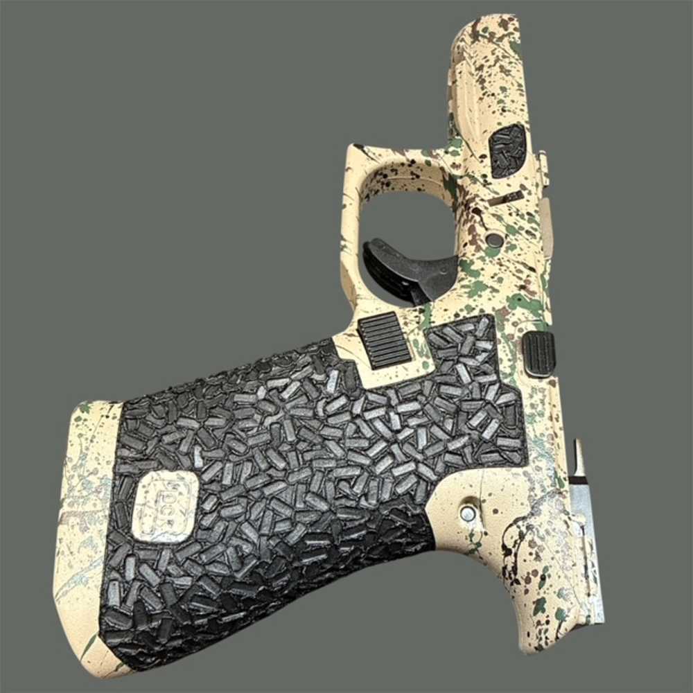 NEW Glock 43X G43X 48 43 Complete Lower MOS OEM Stippled Frame Splatte Camo-img-4